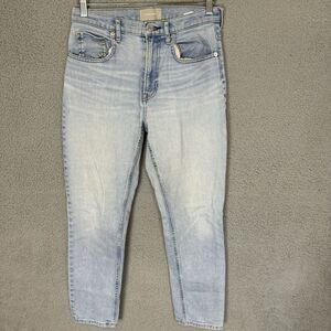 Everlane‎ Jeans Womens 29 High Rise Straight Light Wash Denim